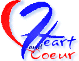 logo officiel de l'association Heart and Coeur